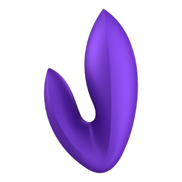 SATISFYER VIBRATOR – satisfyer - meilės sukilimas pirštų vibratorius purpurinis - Image 2