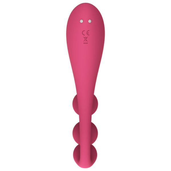 SATISFYER VIBRATOR – satisfyer - tri ball 1 multi vibratorius raudonas - Image 3
