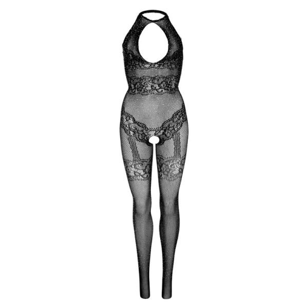 LEG AVENUE BODYSTOCKINGS – leg avenue - be siūlų žuvies tinklo bodystocking vieno dydžio - juodas - Image 3