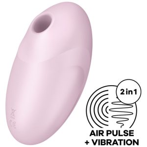 SATISFYER AIR PULSE – satisfyer - vulva mylėtojas 3 ora pulsų stimuliatorius ir vibratorius rožinis