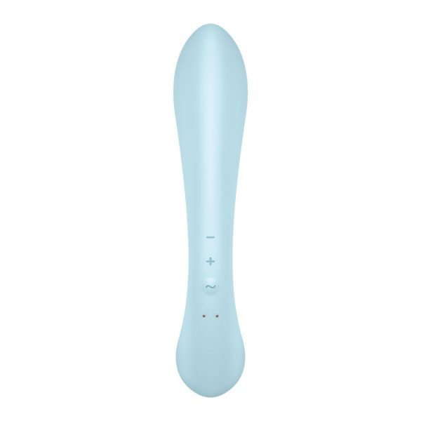 SATISFYER VIBRATOR – satisfyer - triple oh hibridinis vibratorius mėlynas - Image 2