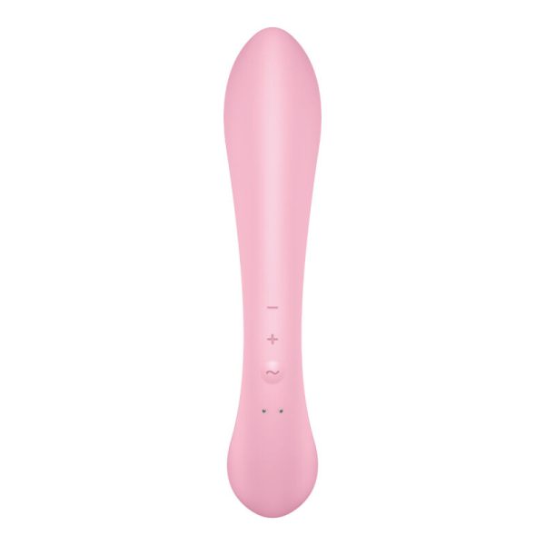 SATISFYER VIBRATOR – satisfyer - triple oh hibridinis vibratorius rožinis - Image 3
