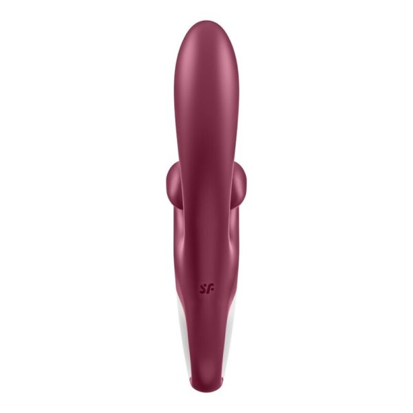 SATISFYER VIBRATOR – satisfyer - paliesk mane triušis vibracija raudona - Image 3