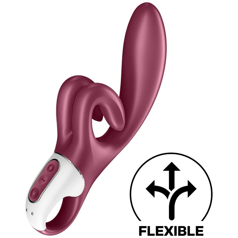 SATISFYER VIBRATOR – satisfyer - paliesk mane triušis vibracija raudona