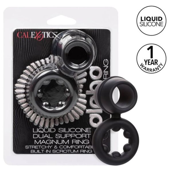 CALEXOTICS – alpha dual magnum žiedas juodas - Image 2