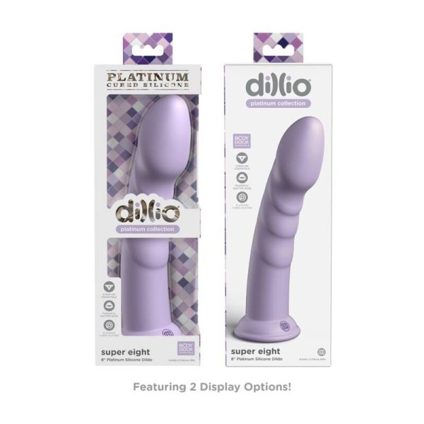 DILLIO – super aštuonkampis 20,32 cm violetinis - Image 2