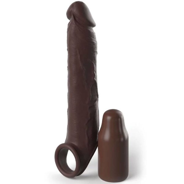 FANTASY X-TENSIONS – FANTASY X-TENSIONS - pipedreams pratęsimas su diržu 17,78 cm rudas