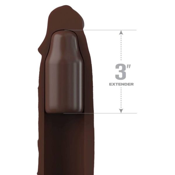 FANTASY X-TENSIONS – FANTASY X-TENSIONS - pipedreams sleevas 22,86 cm + 7,62 cm kiškis rudas - Image 2