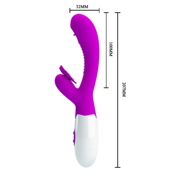 PRETTY LOVE - Drugelio formos vibratorius - Image 2