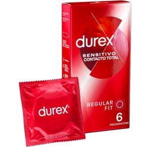 DUREX CONDOMS – durex - jautrus kontaktas total 6 vienetų