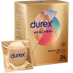 DUREX CONDOMS – durex - real feel 24 vnt.