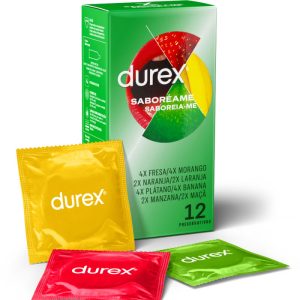 DUREX - Vaisių Skoniai 12 vnt.