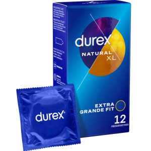 DUREX CONDOMS – durex - natūralus xl 12 vienetų