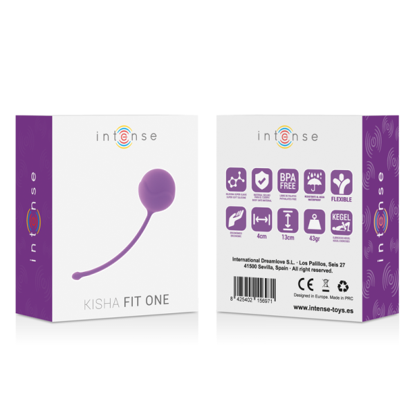 INTENSE HEALTH & FUN – intense - kisha fit one silikoninis kegelis lilac - Image 3