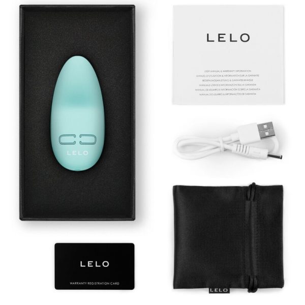 LELO – lily 3 asmeninis masažuoklis - aqua žalia - Image 3