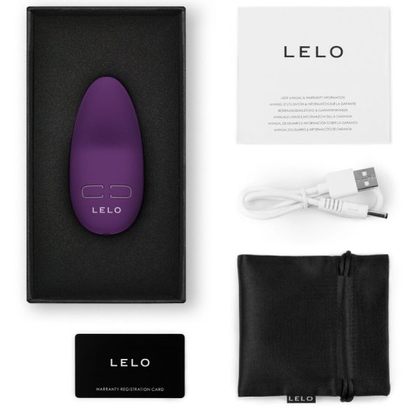 LELO – lily 3 asmeninis masažuoklis - purpurinis - Image 3