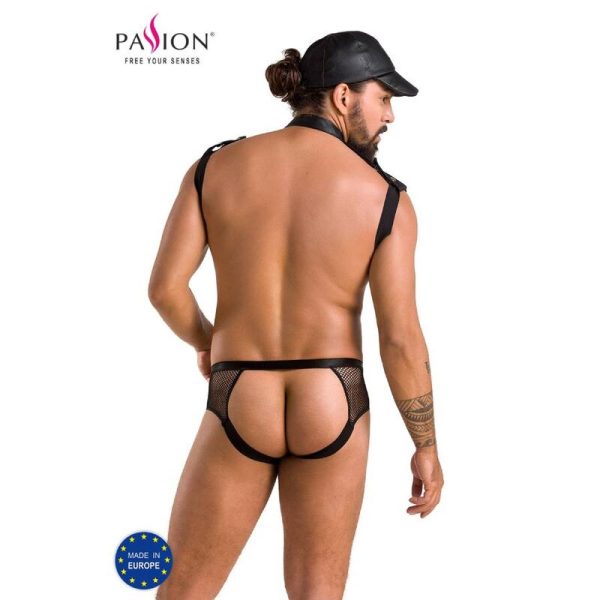 PASSION MEN – aistrų - 038 rinkinys john juodas s/m - Image 2