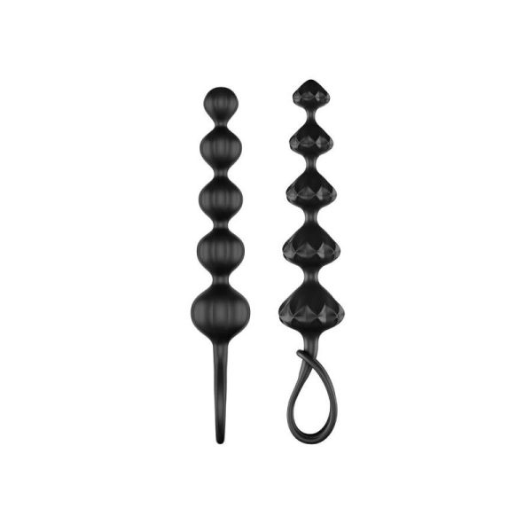 SATISFYER BEADS – satisfyer - meilės kulkos juodos - Image 3
