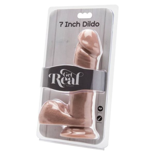 GET REAL – 18 cm dildo su kamštukais - Image 2