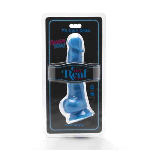 GET REAL – laimingi peniai 19 cm su kamštais mėlyna - Image 2