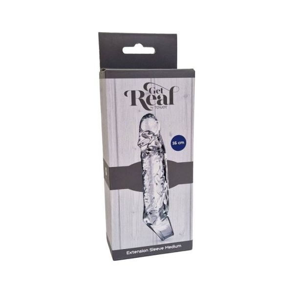 GET REAL – ilginimo kamštis vidutinis permatomas - Image 3
