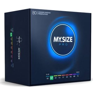 MY SIZE PRO – my size - pro prezervatyva 47 mm 80 vienetių