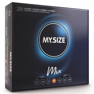 MY SIZE MIX – my size - mix prezervatyvai 57 mm 28 vienetių