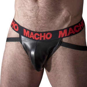 MACHO - Raudoni Odiniai Jockstrap