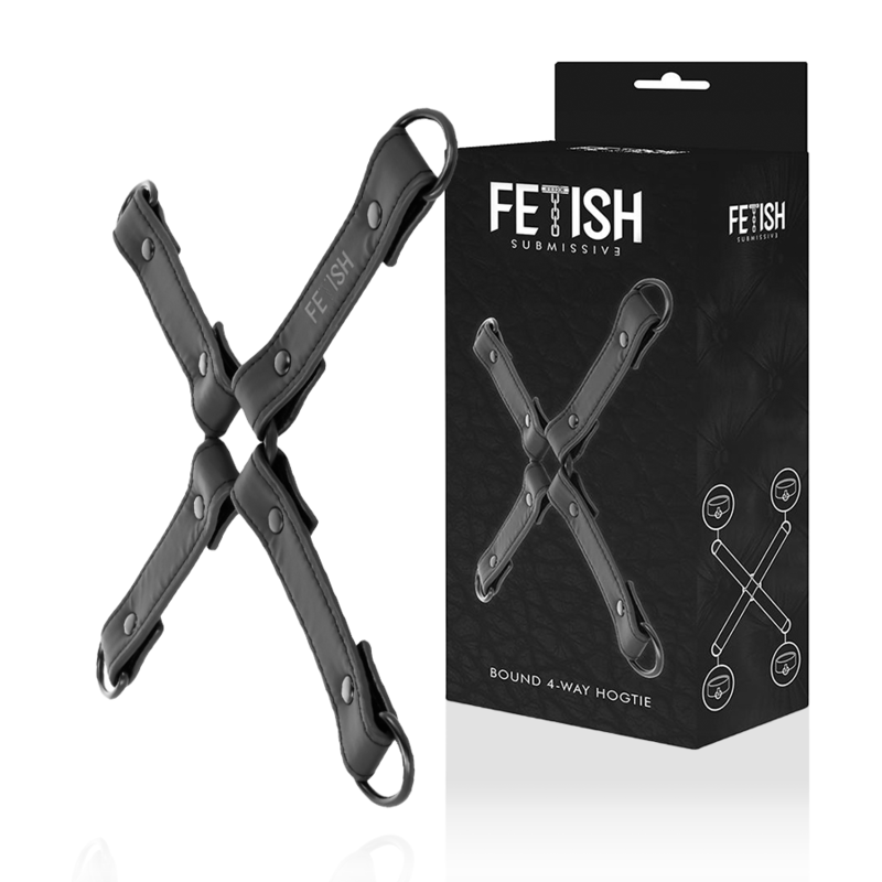 FETISH SUBMISSIVE BONDAGE – fetish submissive - veganiškos odos ankletai