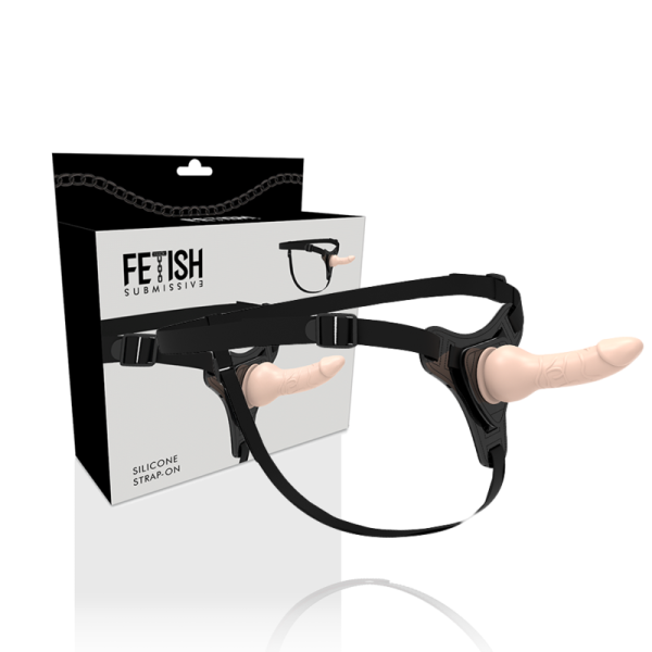 FETISH SUBMISSIVE HARNESS – realistiškas silikonas 16 cm - Image 2