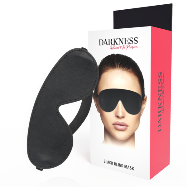 DARKNESS BONDAGE – darkness - kokybiška juoda maska