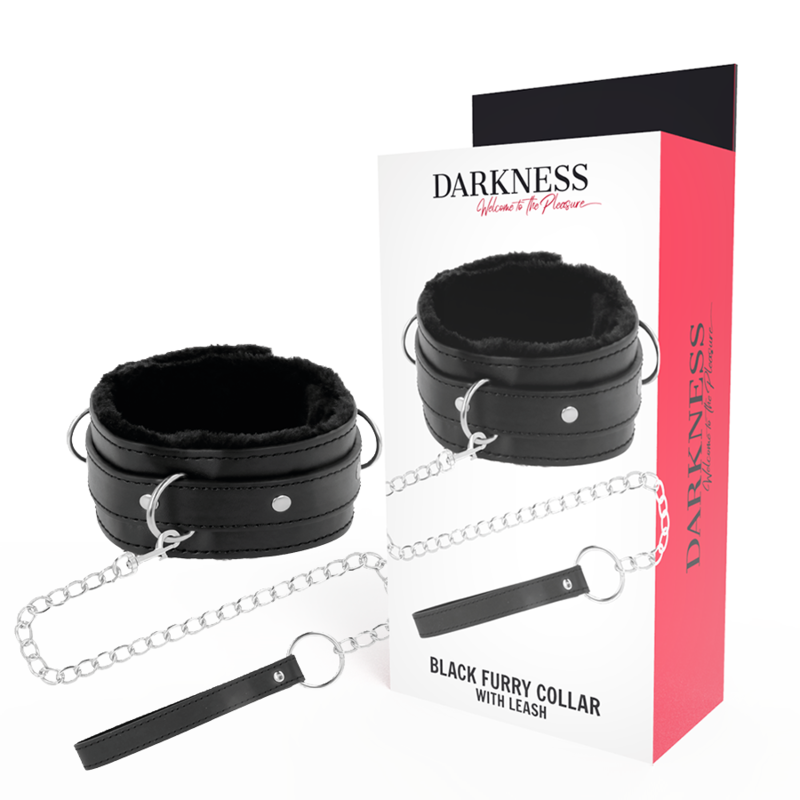 DARKNESS BONDAGE – darkness - patogus pozicijos kraštas su odos grandine