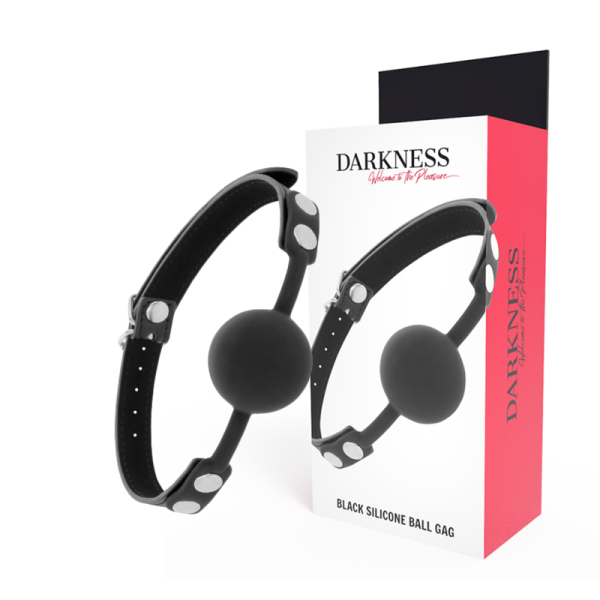 DARKNESS BONDAGE – darkness - juodas silikoninis kalėjimas