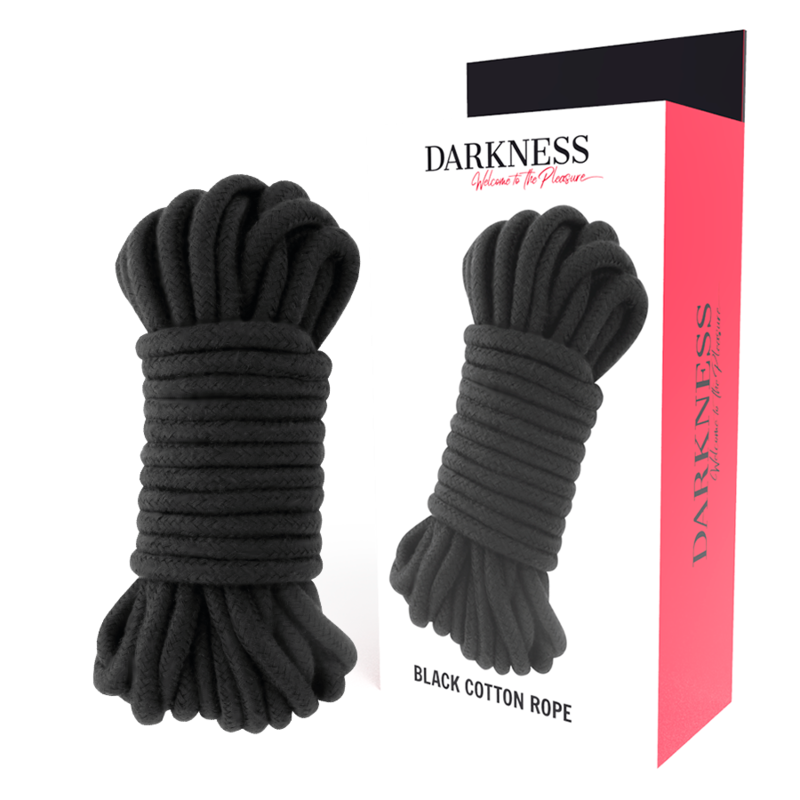 DARKNESS BONDAGE – darkness - japoniška virvė 10 m juoda