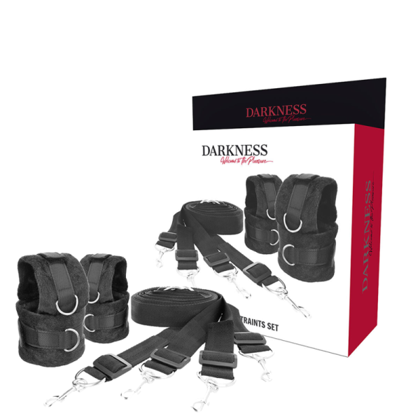 DARKNESS BONDAGE – darkness - lovos raiščių rinkinys