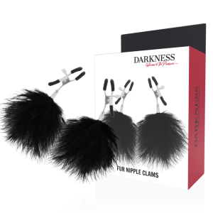 DARKNESS SENSATIONS – darkness - pom-pom nipple spaustukai 2