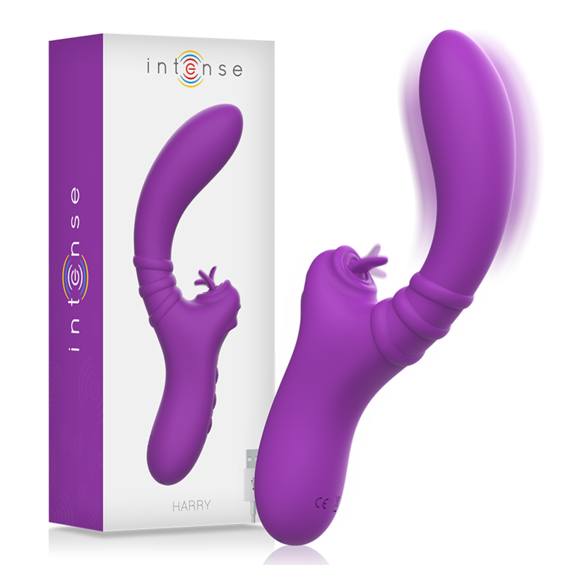 INTENSE FUN – intensyvus - harry lankstus vibratorius su purpurine kalba