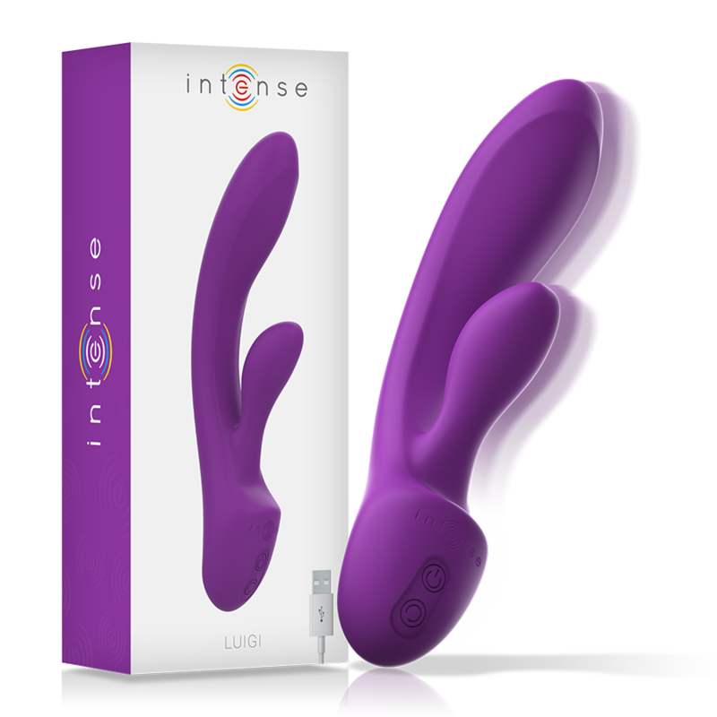 INTENSE FUN – intense - luigi triušio vibratorius liquid silicone purple