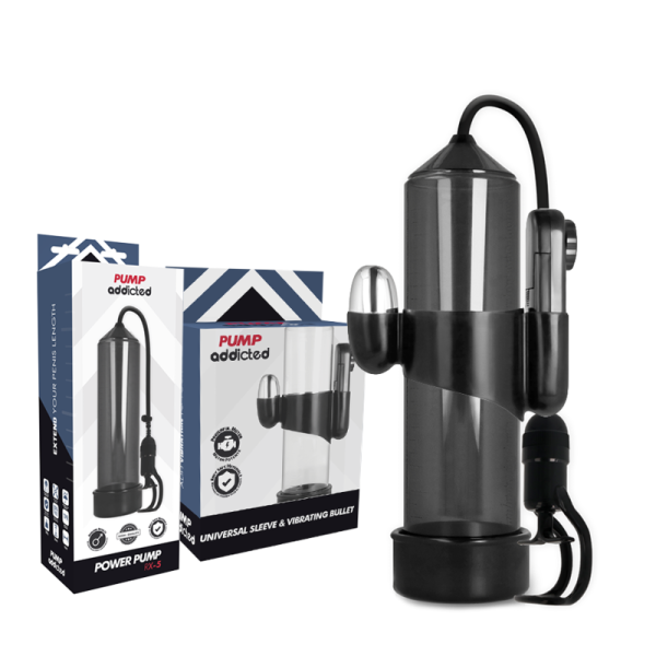 PUMP ADDICTED – rx5 juodas vibratorius - Image 2