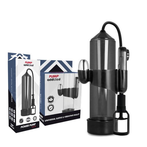 PUMP ADDICTED – rx7 juodas vibratorius - Image 2