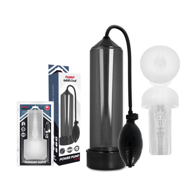 PUMP ADDICTED – rx3 juodas su malonumo apvalkalu - Image 2
