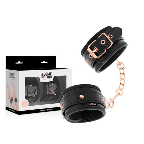 BEGME BLACK EDITION – begme - black edition premium kulkšnies ankletės su neopreno paddingu - Image 2