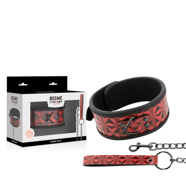 BEGME RED EDITION – begme - raudona red edition premium veganiškos odos kraštas su neopreno paddingu - Image 2