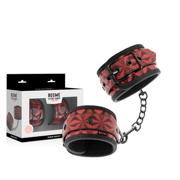 BEGME RED EDITION – begme - raudona red edition premium ankletojai su neopreno paddingu - Image 2