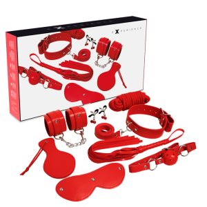 EXPERIENCE – bdsm fetišo rinkinys raudonos serijos
