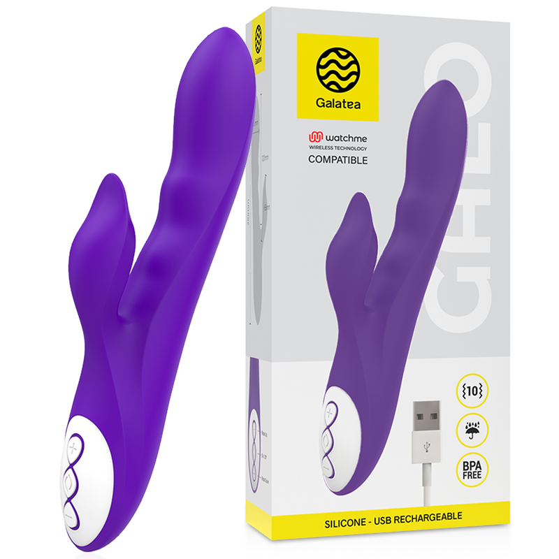 GALATEA – galo lilac vibrator, suderinamas su watchme bevielių technologija