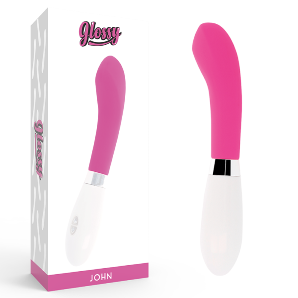 GLOSSY – rožinis vibratorius john