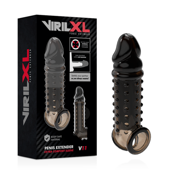 VIRILXL – penio pratęsimas ir apvalkalas v11 juodas - Image 2