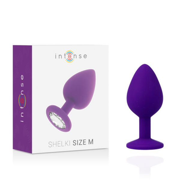 INTENSE ANAL TOYS – intense - švelnus m analinis kamštis lilac - Image 2
