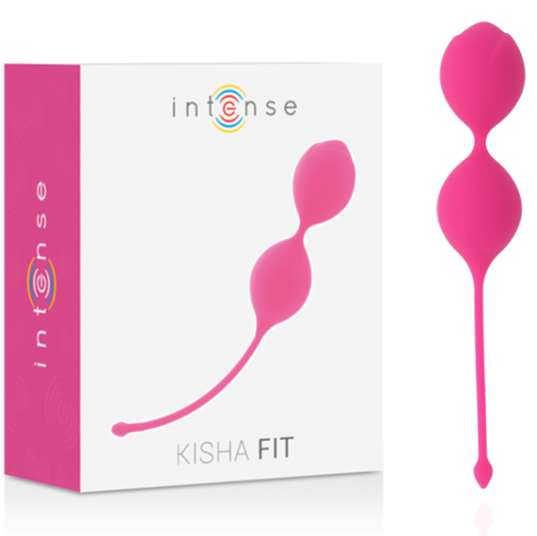 INTENSE HEALTH & FUN – intense - kisha fit silikoniniai kegeliai fuchsia